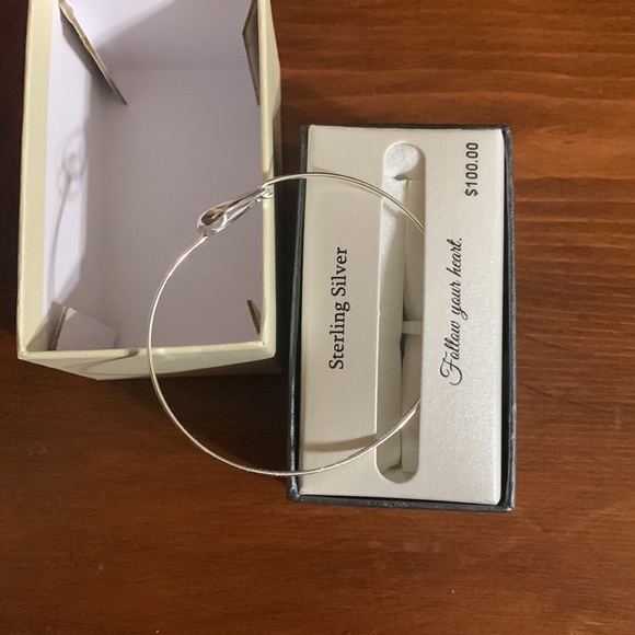 TIMELESS- FOLLOW YOUR HEART ❤️ STERLING SILVER BRACELET 🆕 - Picture 3 of 9